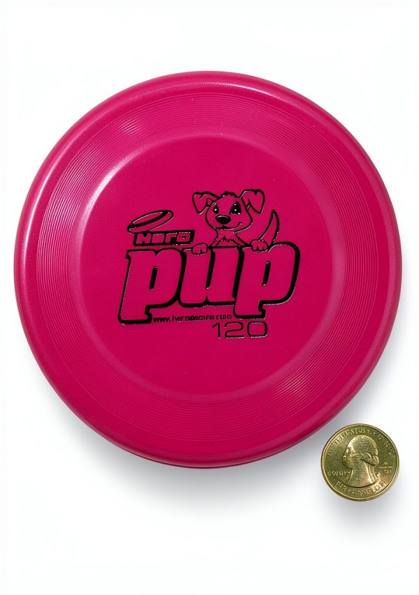 Hero Pup 120 Mini Dog Disc Soft Bite Puppy Training-1