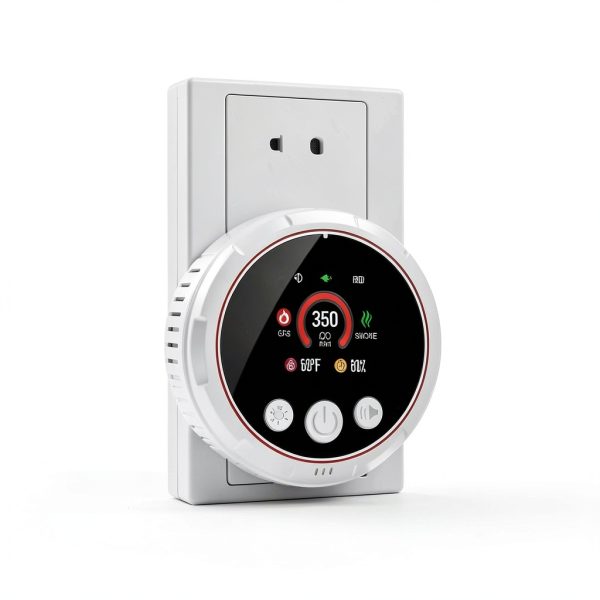 Gutong 5 in 1 Smart Detector Smoke CO Gas Home Safety-2