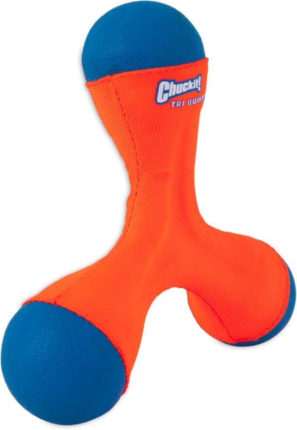 Petmate Chuck It Tri Bumper Dog Toy Floating Fetch-7