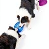SUHEEUS Dog Flying Discs Durable Soft Rubber Chew Toy-6