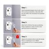 Firlarm Gas Detector Modern White Home Safety Alarm-6