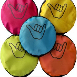 SHAKA Dog Flying Disc Durable Floating Water Bowl-0