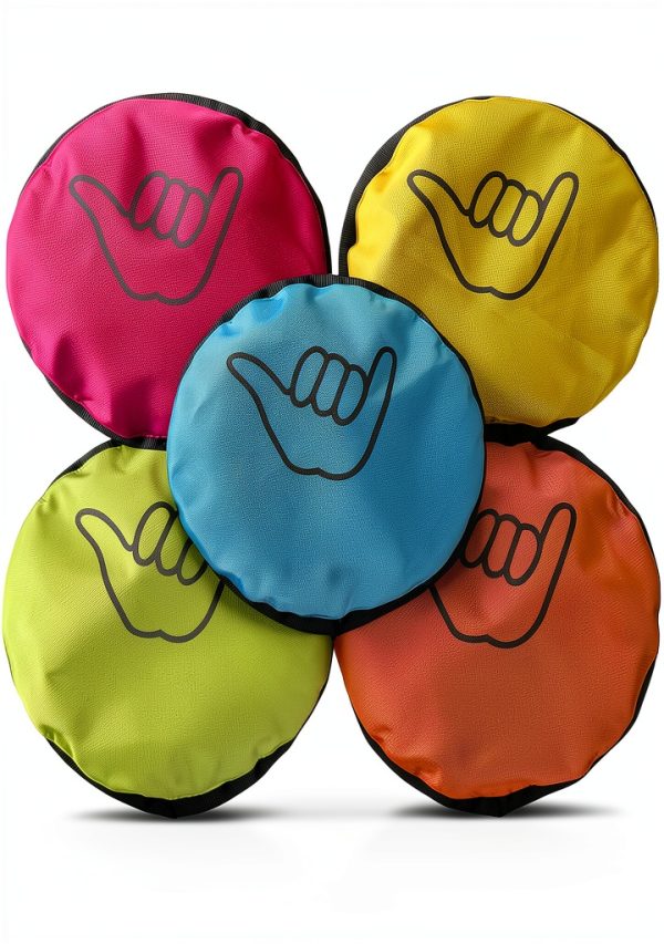SHAKA Dog Flying Disc Durable Floating Water Bowl-0