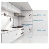 Firlarm Gas Detector Modern White Home Safety Alarm-7