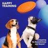 TANOFALO Dog Flying Disc TPR Soft Rubber Floating Water Toy-4