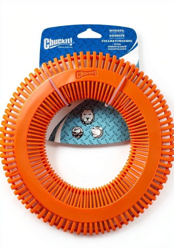 Petmate Rugged Flyer Dog Frisbee Tough Floating Fetch Toy-1
