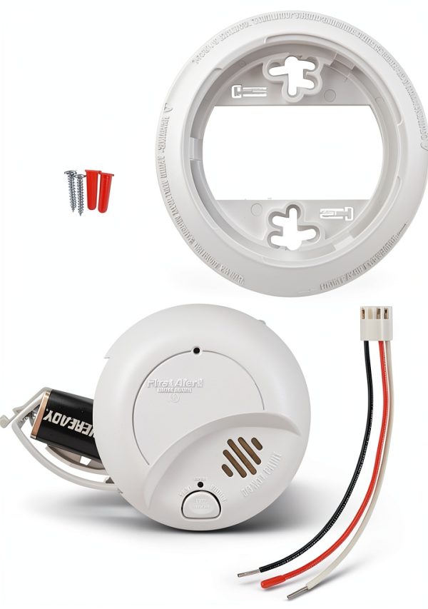 First Alert Hardwired Smoke Alarm 6 Pack Battery Backup-1