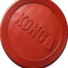 Kong Rubber Flyer Large Dog Flying Discs Red 2 Pack-4