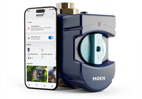 Moen Smart Water Shutoff Valve Automatic Leak Detection-0