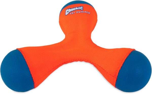 Petmate Chuck It Tri Bumper Dog Toy Floating Fetch-6