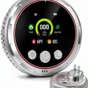 Gutong 5 in 1 Smart Detector Smoke CO Gas Home Safety-0