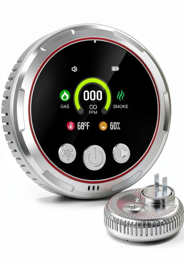 Gutong 5 in 1 Smart Detector Smoke CO Gas Home Safety-0