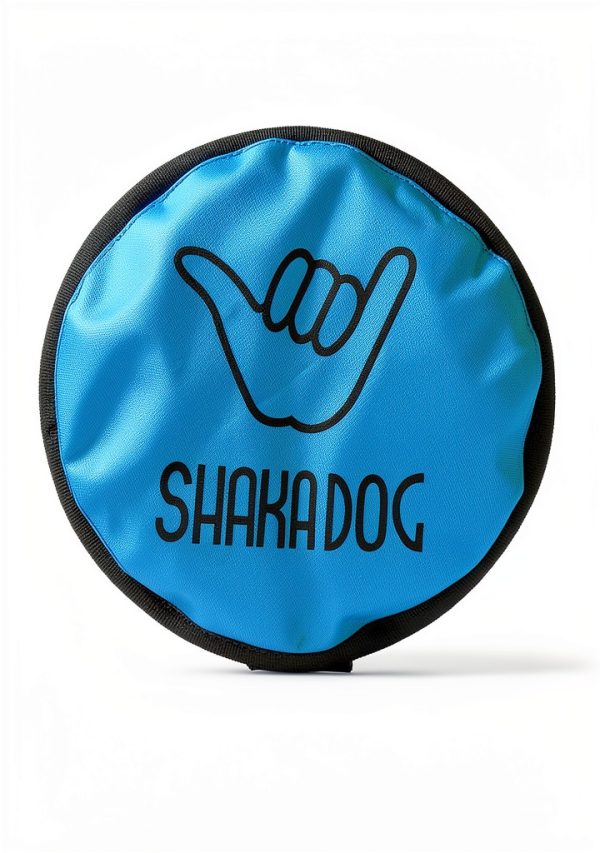 SHAKA Dog Flying Disc Durable Floating Water Bowl-6