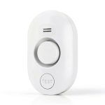 METAK Water Leak Detector Alarm 2 Sensors Black-0