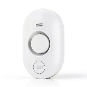 METAK Water Leak Detector Alarm 2 Sensors Black-0