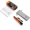 TopTes Gas Leak Detector Portable Methane Propane Alarm-6
