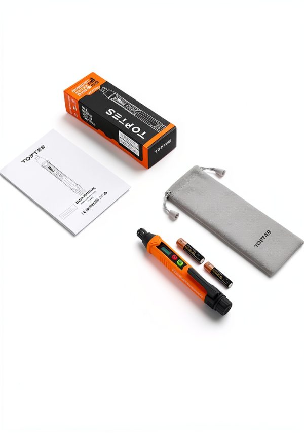 TopTes Gas Leak Detector Portable Methane Propane Alarm-6
