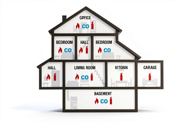 First Alert Hardwired Smoke Alarm 6 Pack Battery Backup-2