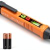 TopTes Gas Leak Detector Portable Methane Propane Alarm-0