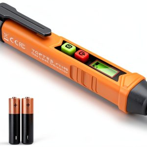 TopTes Gas Leak Detector Portable Methane Propane Alarm-0