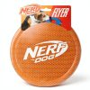 Nerf Nylon Flyer Dog Toy Gramercy Orange Disc-6