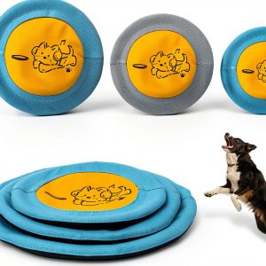 Dog Flying Disc Bifeaw Nylon Core 3‑Size Pack-0