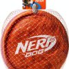 Nerf Dog Nylon Flyer 9in Orange Red Visibility-0