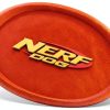 Nerf Dog Nylon Flyer 9in Orange Red Visibility-5