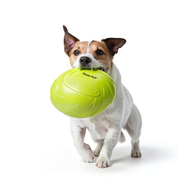 Dog Flying Disc Prime Pets Soft Rubber Design-1