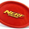Nerf Dog Nylon Flyer 9in Orange Red Visibility-2