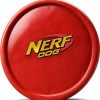 Nerf Dog Nylon Flyer 9in Orange Red Visibility-3