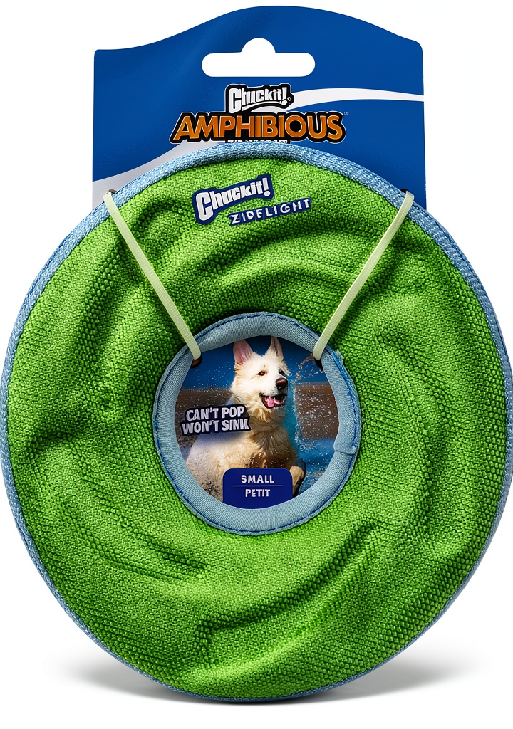 Canine Hardware Dog Flying Disc in water