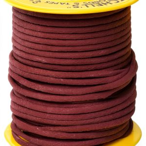 Mitchell Abrasives 49-C Round Crocus Polishing Cord, .082" Diameter x 50 Feet-0