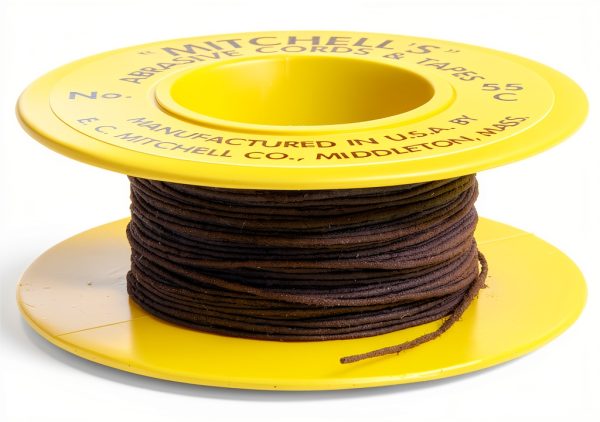 Mitchell Abrasives 55-C Crocus Polishing Cord - .018" x 25 ft-0