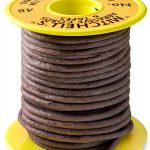Mitchell Abrasives 48 Round Abrasive Cord, Aluminum Oxide 150 Grit .093" Diameter x 50 Feet-0