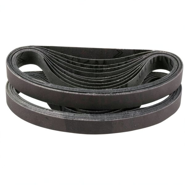 Red Label Abrasives 1/2 X 24 Inch 36 Grit Aluminum Oxide Air File Sanding Belts, 20 Pack-0